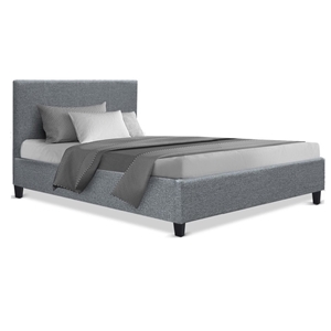 NEO King Single Bed Frame Base - Wood an