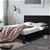 Artiss Bed Frame Queen Size Base Mattress Platform Full Fabric Wooden NEO