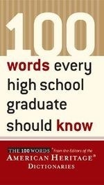 100 Words Every High School Graduate Sho