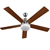 Devanti 52'' Ceiling Fan w/Light Wall Control 2-sided Blades