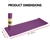 Powertrain Eco Friendly TPE Yoga Exercise Pilates Mat 6mm - Purple