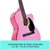 Karrera 38in Cutaway Acoustic Guitar with guitar bag - Pink