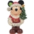 DISNEY 43cm Hand Painted MICKEYMOUSE Old ST. MICK Christmas Greeter.