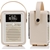 Cream View Quest Retro Mini DAB Digital Radio/USB/AUX/BT Portable Speaker