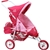 Valco Baby Mini Marathon w/ Toddler Seat Doll Pram Butterfly