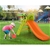 Keezi Kids Slide Basketball Hoop Activity Center Outdoor Toddler Play Set