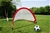 Portable Kids Soccer Goals Set & 2 Pop Up Soccer Goals Cones Goal Carry Bag
