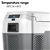 Kolner 20L Portable Fridge Cooler Freezer Camping Refrigerator Grey