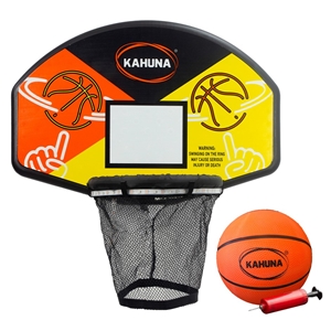 Kahuna Trampoline LED Basketball Hoop Se