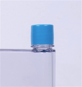 A5 Plastic BPA Free Flat Bottle 380ml Pi