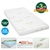 Memory Foam Mattress Topper with Bamboo Cover - Single
