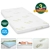 Memory Foam Mattress Topper with Bamboo Cover - Double