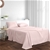 Dreamaker Cotton Sateen 300TC Sheet Set Pink Queen Bed