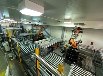 Complete Palletising Line