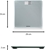 SOEHNLE Style Sense Compact Bathroom Scale, Colour: Grey.