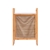 Sherwood Home Foldable Bamboo Laundry Basket Hamper with Lid - 40x36x61cm
