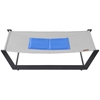 Charlie’s Pet Elevated Trampoline Pet Bed with Gel Mat – 91.5x63.5x20cm