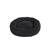 Charlie’s Pet Calming Chenille Plush Round Pet Bed - Charcoal - Medium