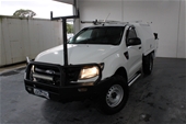 2014 Ford Ranger XL 4X2 Hi-Rider PX T|D AutoCab Chassis