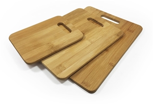3pcs Set Bamboo Chopping Board Kitchen S