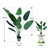 160cm Faux Artificial Potted Bird of Paradise Plant TropicalPalm In/Outdoor