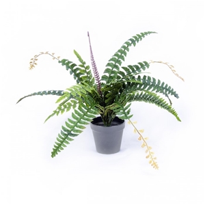 Artificial Fern Plant Potted 50 cm Green