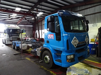 2014 Iveco SPA Cab Chassis Truck