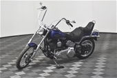 HARLEY FXSTC SOLO ROAD, 16457 km indicated(WOVR+INSPECTED)