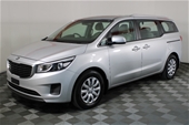2016 Kia Carnival S YP Automatic 7 Seats People Mover