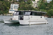 Antonietta II 45ft Caveats Custom River Catamaran Houseboat