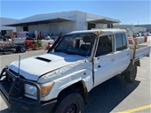 Unreserved 2013 Toyota Wmate 4x4 T/D Man C/Cab (WOVR-Stat)