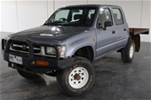 Unreserved 1998 Toyota Hilux (4x4) Manual Dual Cab