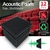50cm Sound Proofing Absorption Panel Acoustic Pyramid Foam 12 PCS