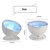 LED Night Light Starry Projector Ocean Wave Sky Party Baby Lamp Hypnotic