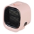 New Spray Mini Air Cooler Fan Air Conditioner Cooling Fan Humidifier Pink