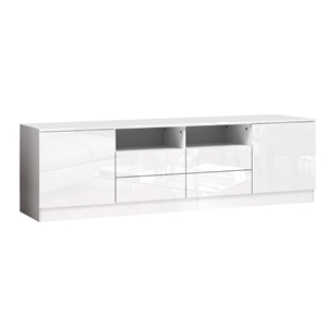 Artiss 180cm TV Cabinet Stand Gloss Furn