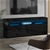 Artiss TV Cabinet Entertainment Unit Stand RGB LED Gloss 160cm Black