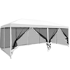 Instahut 3x6m Pop Up Gazebo Wedding Marquee Mesh Walls Canopy Outdoor Tent