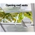 Green Fingers 2.4 x 1.9m Polycarbonate Aluminium Greenhouse