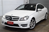 2013 Mercedes Benz C250 BE C204 Automatic Coupe