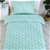 Dreamaker Printed Quilt Cover Set Blooming Garden - Single Bed