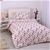 Dreamaker Printed Quilt Cover Set Blush Llamas - King Single Bed