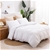 Dreamaker cotton Jersey Quilt Cover Set Super King Bed White