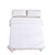 Dreamaker cotton Jersey fitted sheet King Single Bed White
