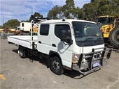Unreserved 2009 Mitsubishi Canter/Fuso 4 x 2 Tray Body Truck