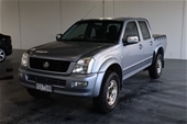 Unreserved 2004 Holden Rodeo LT RA Manual Dual Cab