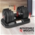 20kg Powertrain Adjustable Home Gym Dumbbell w/ 10433 Adidas Bench