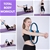 Powertrain Pilates Ring Band Yoga Home Workout Exercise Band Blue