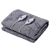 Dreamaker Bamboo Charcoal Quilted Electric Blanket Grey King Bed