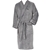 TOMMY BAHAMA Men`s Plush Robe with Pockets, Size L/XL, 100% Polyester, Grey